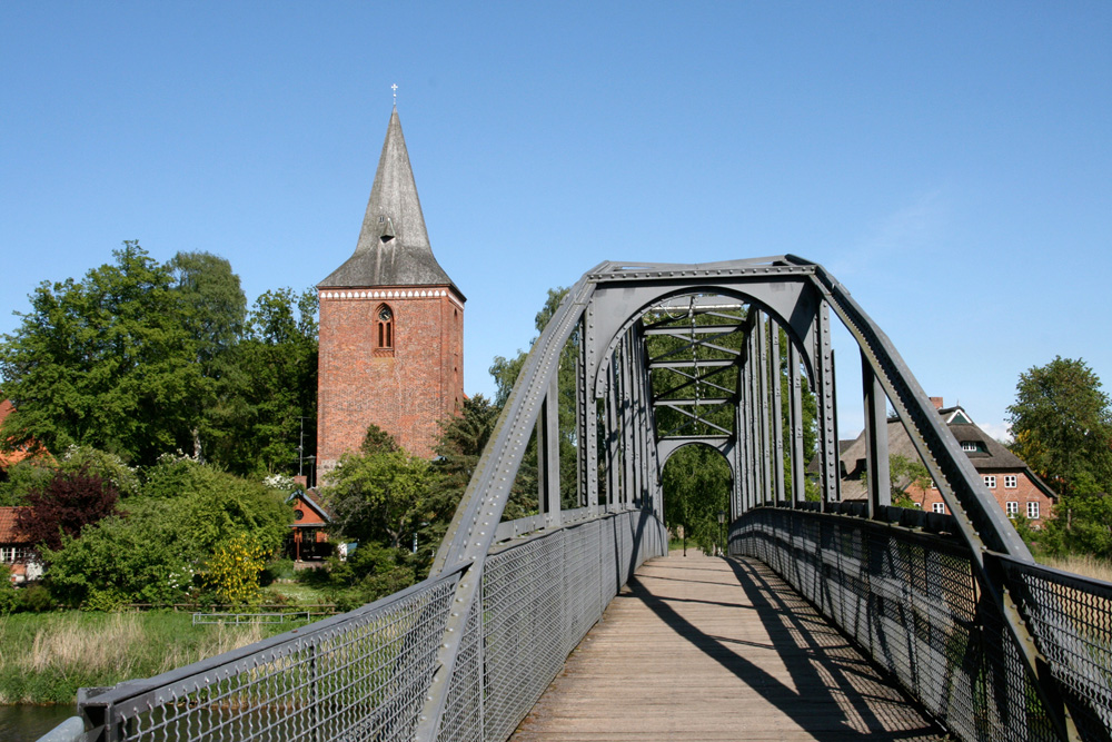 Sperrung Der Kirchsteigbrücke In Berkenthin