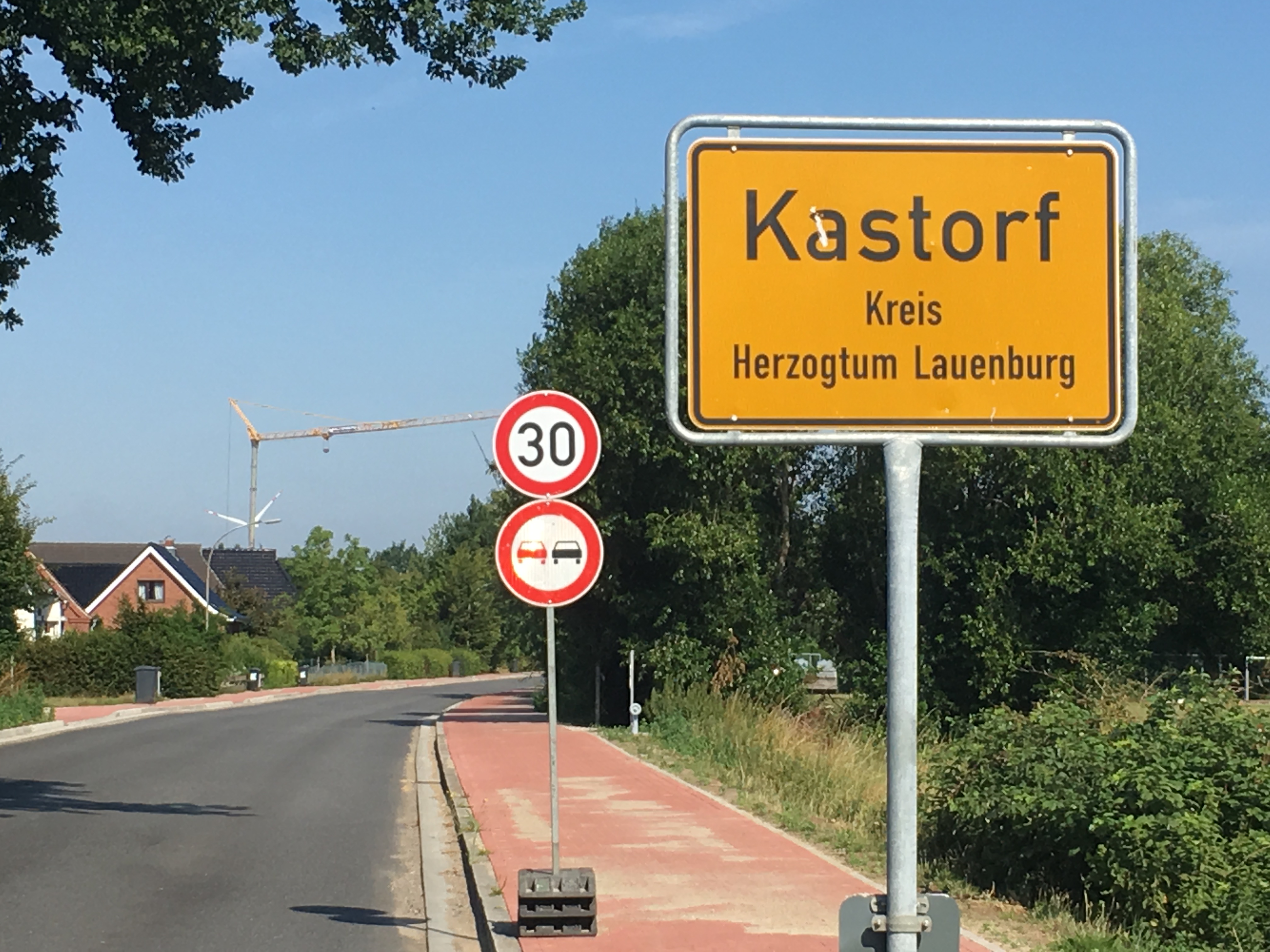 Sperrung Der Ortsdurchfahrt Kastorf (Ratzeburger Straße, B 208) Am Wochenende