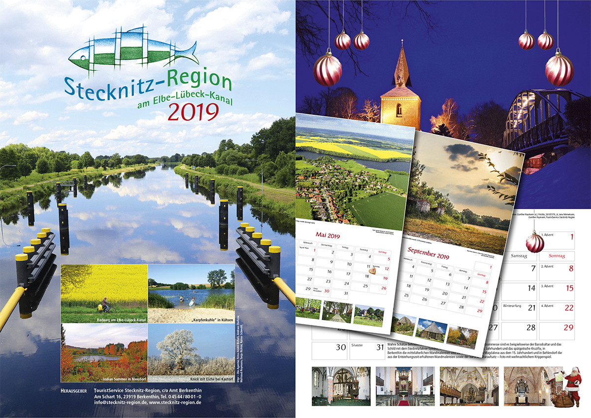 Kalender Der Stecknitz-Region Für 2019. Jetzt Erhältlich!