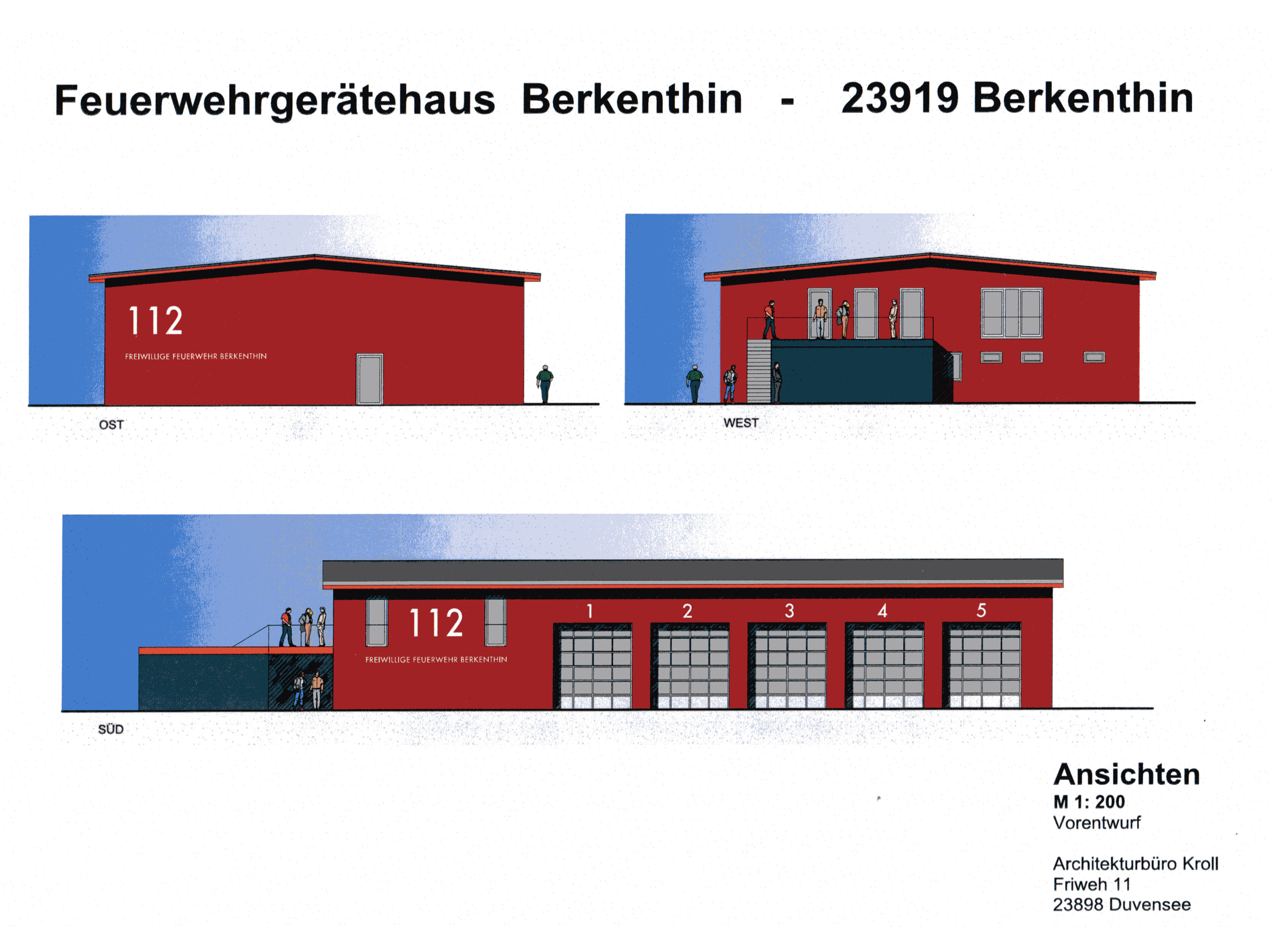 Gemeindevertretung Beschließt Bau Eines Neuen Feuerwehrhauses Im Gewerbegebiet
