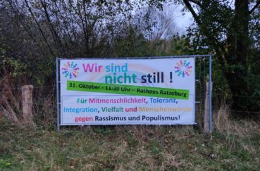 „Wir Sind Nicht Still“ – Demonstration Und Kundgebung Am Reformationstag In Ratzeburg