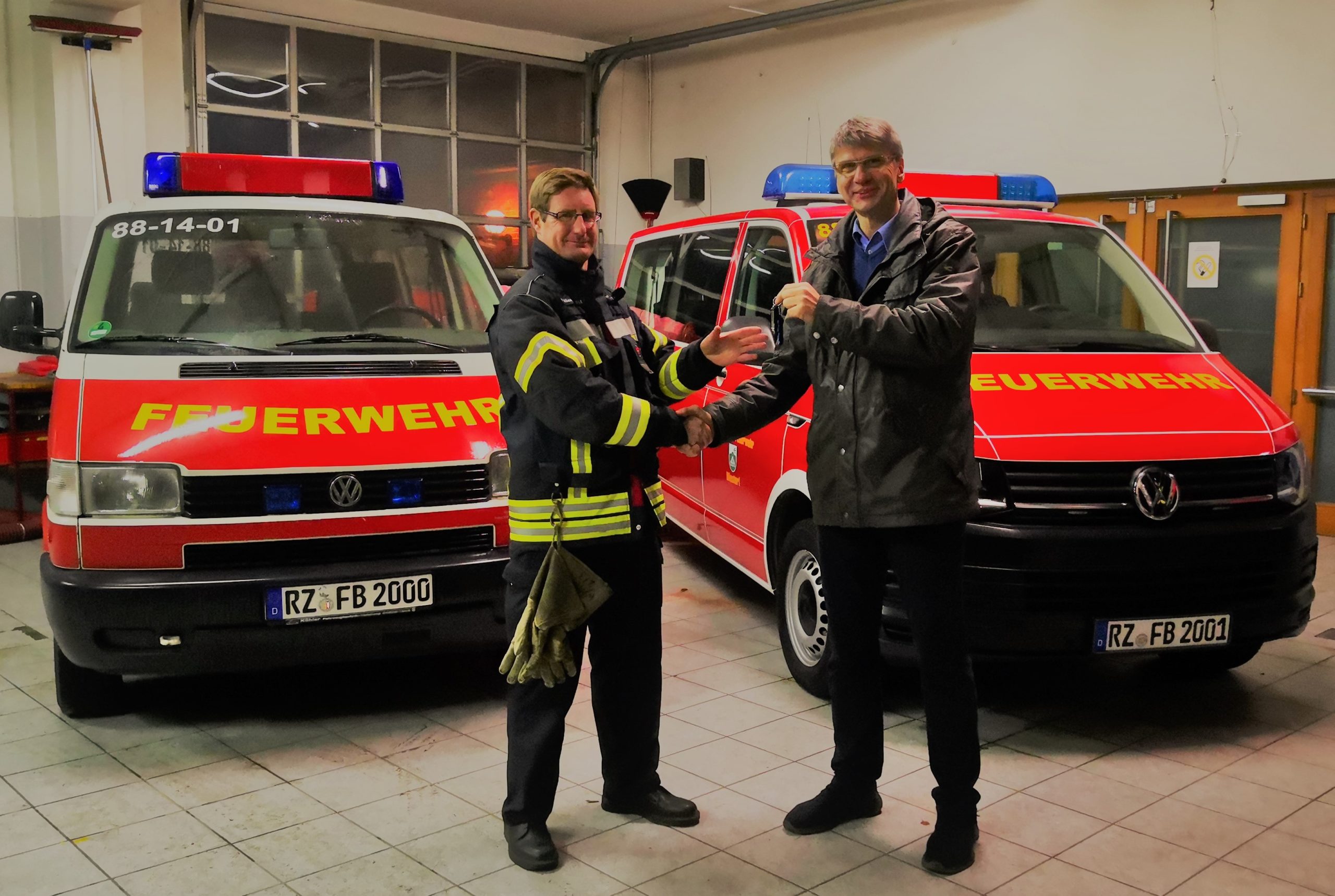 Gemeinde Bliestorf Stellt Neuen MTW In Dienst Der Freiwilligen Feuerwehr