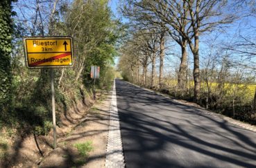 Verbindungsstraße Zwischen Den Gemeinden Bliestorf Und Rondeshagen Wieder Eröffnet