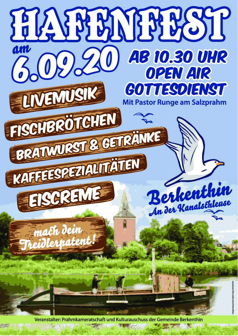 Hafenfest In Berkenthin Am 6. September 2020