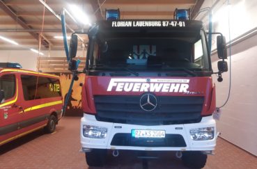 Löschgruppenfahrzeug Des Landes Wurde Der Freiwilligen Feuerwehr Kastorf Im Rahmen Des Katastrophenschutzes Zur Verfügung Gestellt