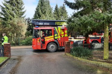 Feuerwehren Des Amtes Zu Mehreren Einsätzen Gerufen, Darunter Auch Die FFW Bliestorf