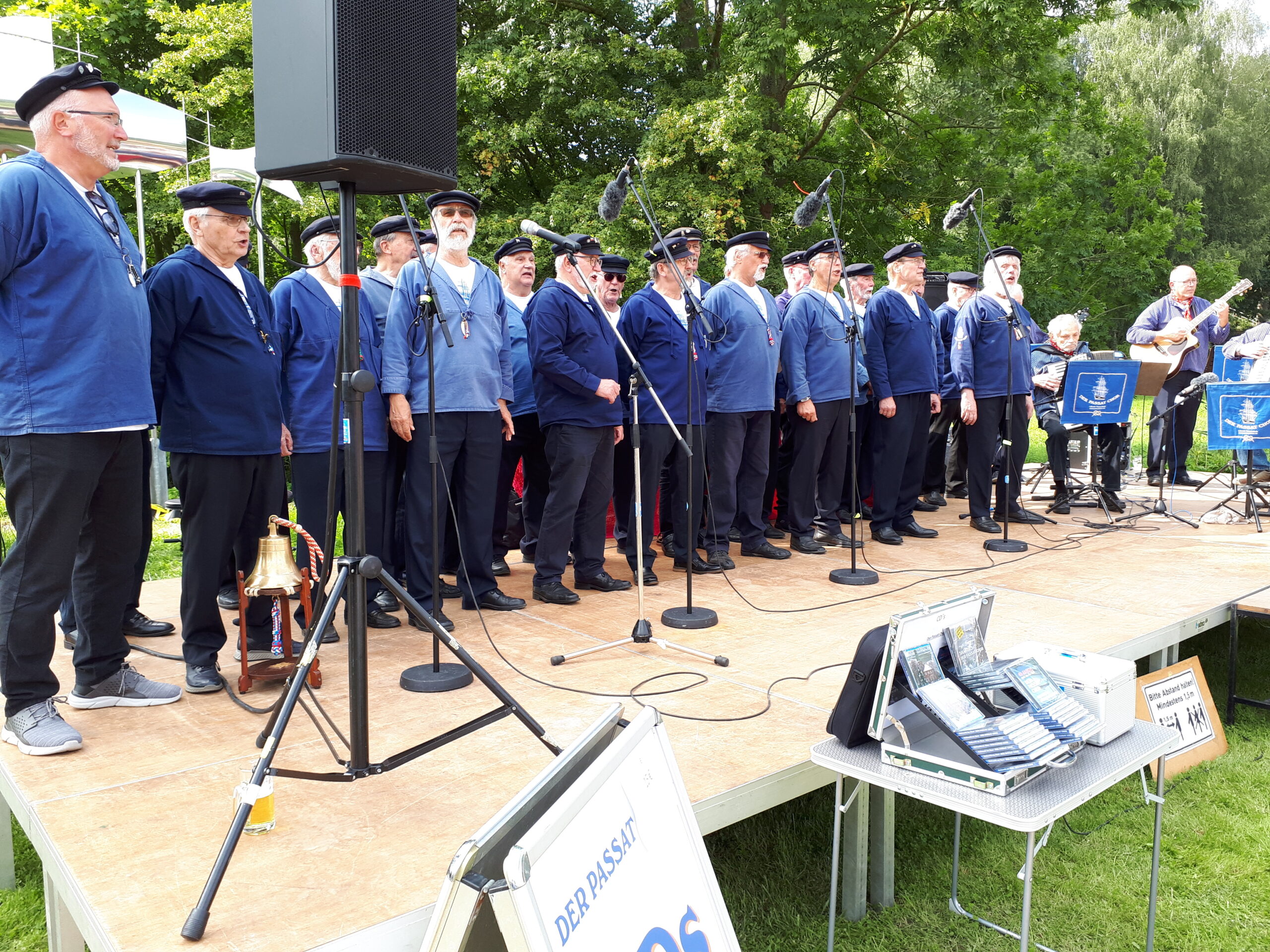 Hafenfest Mit Dem Passat Chor In Berkenthin Am 28.08.