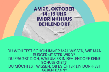 Behlendorf: Einladung Zur Kinder- Und Jugendfragestunde