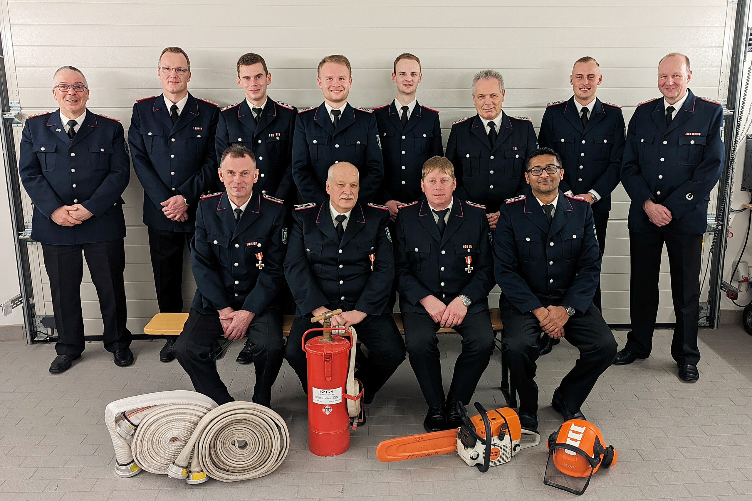 Jahreshauptversammlung Der Freiwilligen Feuerwehr Göldenitz