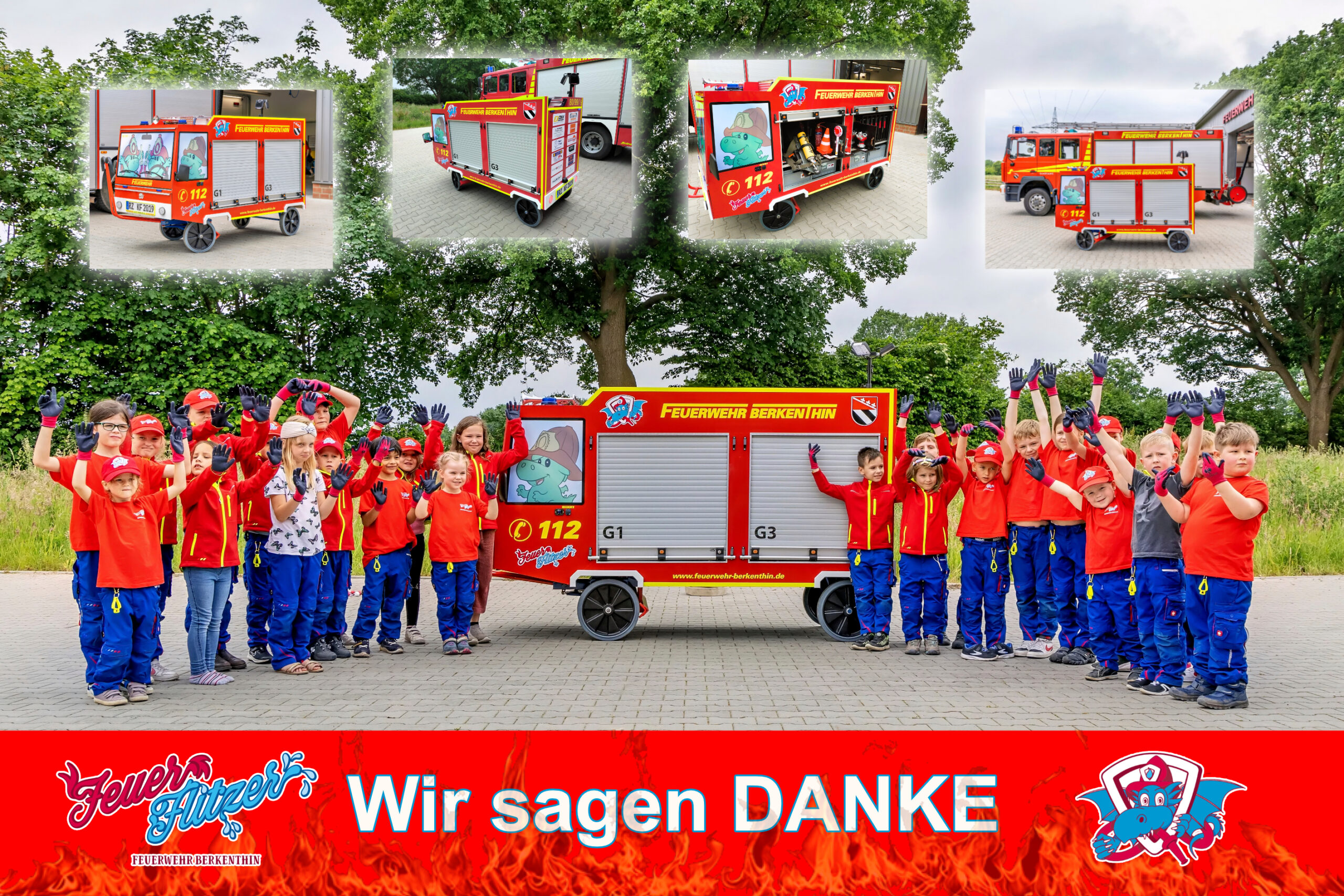 Kinderfeuerwehr Berkenthin: Feuer-Flitzer Feierten 5-jähriges Bestehen