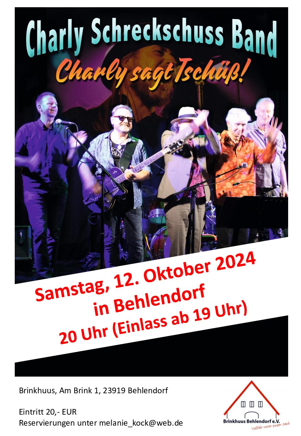 Charly Schreckschuss Band Am 12.10.2024 In Behlendorf