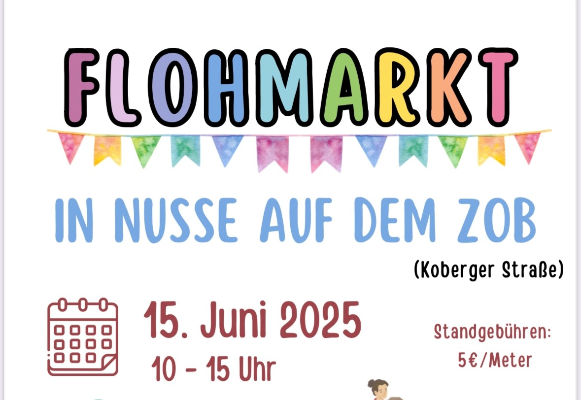 Kinder- Und Jugendvertretung Nusse Richtet Flohmarkt Am 15.06. Aus