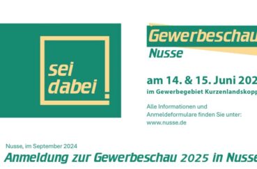 Anmeldung Zur Gewerbeschau In Nusse Noch Möglich