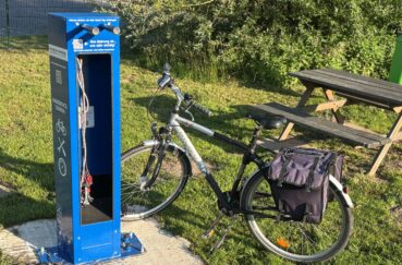 Neue Fahrrad Reparaturstation In Berkenthin Am Kanal