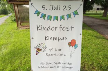 Klempauer Kinderfest Am 05.07.