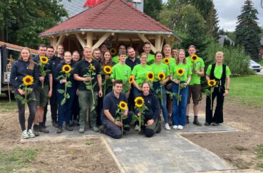 Landjugend Berkenthin Baut Einen Info-Pavillon In 72-Stunden-Aktion