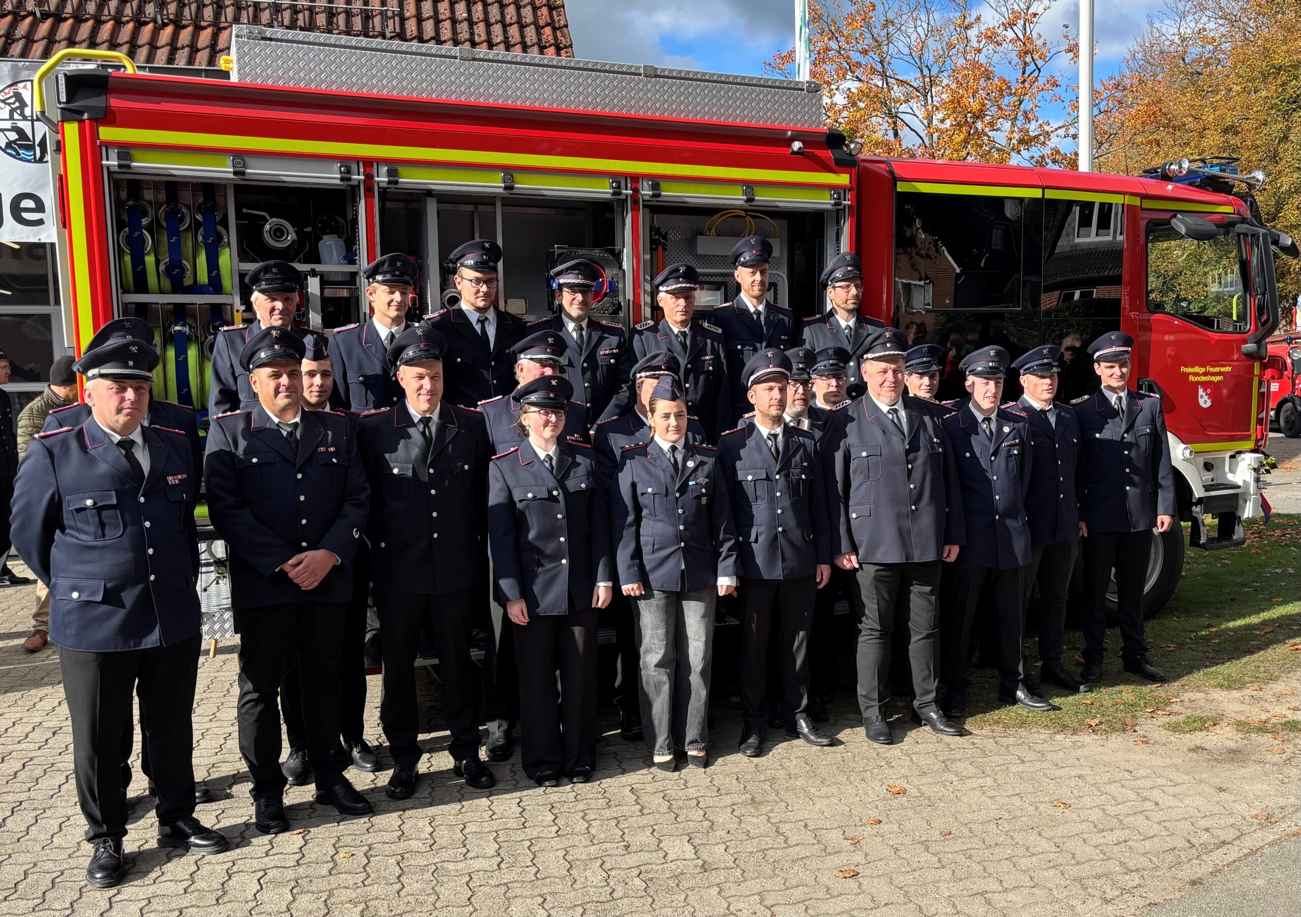 Feuerwehr Rondeshagen Stellt Neues Löschfahrzeug In Dienst