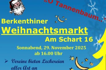 Weihnachtsmarkt In Berkenthin Am 29.11.