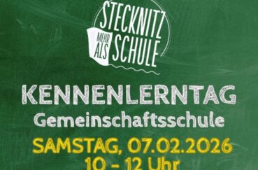 Die Richtige Schule Finden – Gemeinsam Wachsen An Der Stecknitz-Schule – Nach Terminvereinbarungen Führungen An Der Schule Am 07.02.