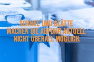 Die AWSH Informiert: Glätte, Schnee Und Nicht Geräumte Straßen: Aktuell Kann Es Vereinzelt Zu Ausfällen Bei Der Abfuhr Kommen. Wir Sagen Dir, Was Jetzt Wichtig Ist.