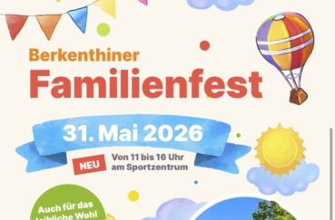 Die Gemeinde Berkenthin Lädt Ein Zu Einen Großen Familienfest Am 31.05.2025