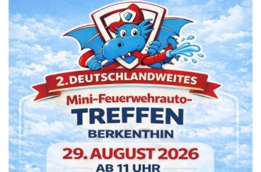 Zweites Deutschlandweites Mini-Feuerwehrauto-Treffen In Berkenthin
