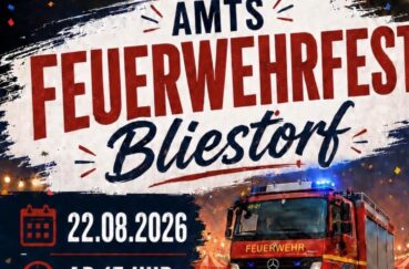 Amtsfeuerwehrfest In Bliestorf Am Samstag, 22.08. Ab 15:00 Uhr