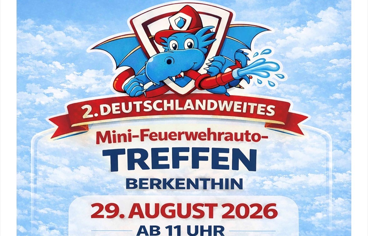 Zweites Deutschlandweites Mini-Feuerwehrauto-Treffen In Berkenthin